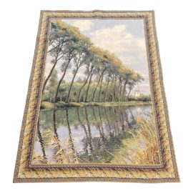 Canal in Flanders Flanders Tapestry Made in Belgium. Original Price: $850