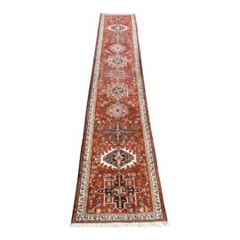 Persian Hand Knotted Area Runner - 2′8″ × 13′4″