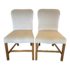 Rose Tarlow Custom Chippendale Side Chairs - a Pair