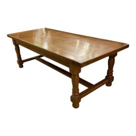 French Solid Wood Farm Table