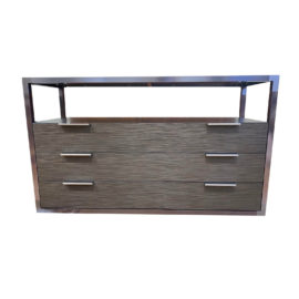 Ligne Roset Didier Gomez "Dedicato" Wide Three-Drawer Chest. Original Price: $4,800