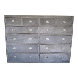 Restoration Hardware Marseilles 12-Drawer Leather Dresser. Original Price: $5,395