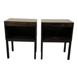 1950's Dunbar Furniture Edward Wormley Side Tables - a Pair