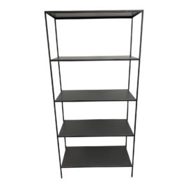 Room & Board Slim Bookcases in Natural Steel. Original Price: $450