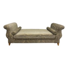 Early 21st-Century Custom Recamier Styled Day Bed. Original Price: $4,500