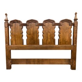 Full Size Mid 20th Century Drexel Guildhall Collection Headboard