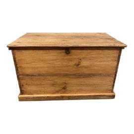 Mid 20th Century Pine Wood Trunk
