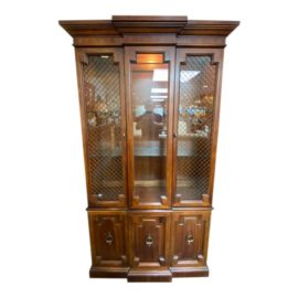 Mid 20th Century Braverman Traditional Two Piece China Cabinet