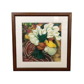 Carter Holman "Red Book Lilies", Limited Edition. Original Price: $2,000