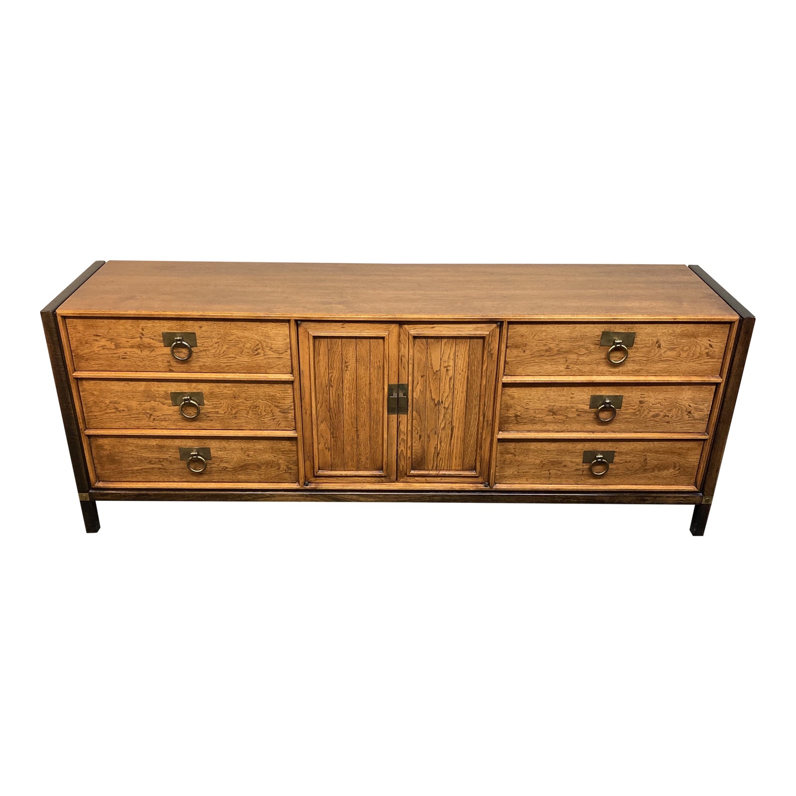 antique retro dresser Vintage Asian Oriental Style Cherry Wood Bureau Dresser – Vintage Supply main image 1