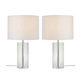 Room & Board Alexa Crystal Table Lamps- a Pair. Original Price: $898