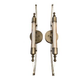 Hubbardton Forge Otto Wall Sconces - a Pair. Original Price: $2,480