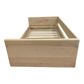 Twin Size Kalon Maple Bed Frame. Original Price: $2,225
