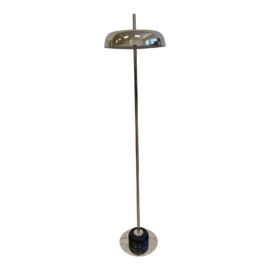 Salgado Saucier Otto Silver Finish Floor Lamp