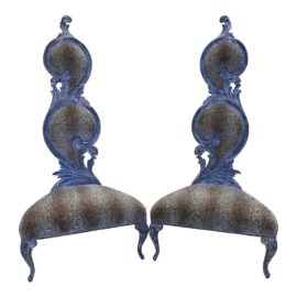 Christopher Guy Le Premier #1 & #2 Custom Chairs- a Pair. Original Price: $10,000