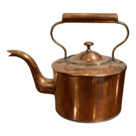 Antique English Copper Tea Kettle