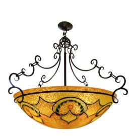 Ulla Darni Hand Forged + Pained Pendant. Original Price: $11,685