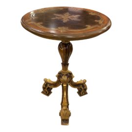 Italian Florentine Style Side Table