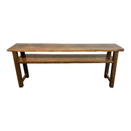 Early 20th Century Monumental Sofa Table