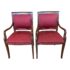 Mid 20th Century French Empire Swan Arm Chairs - a Pair