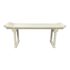 Late 20th Century McGuire Pagoda Console Table