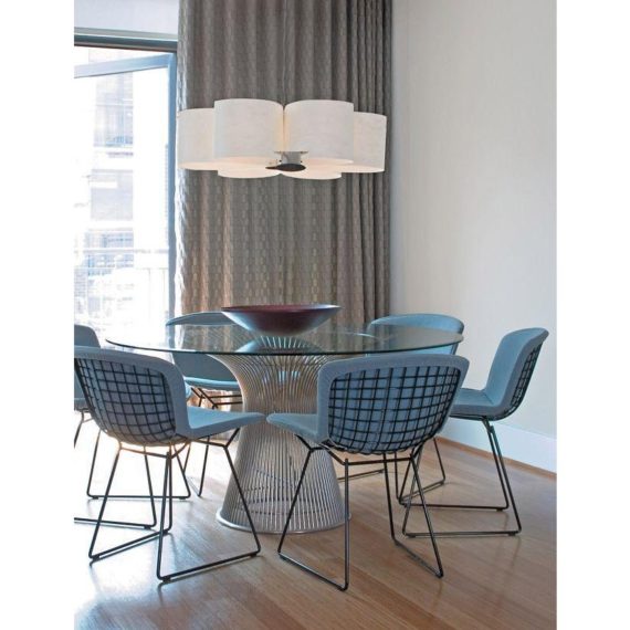 knoll-warren-platner-nickel-finish-dining-table-0175