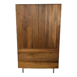 Room & Board Hudson Armoire + Steel Base. Original Price: $3,300