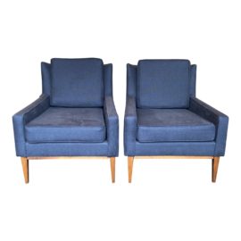 Mid 20th Century Paul McCobb Arm Chairs - a Pair