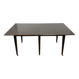 Mid 20th Century Castor Leg Dining Table