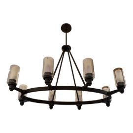 Kichler Circolo 8 Light Oval Chandelier. Original Price: $1,000