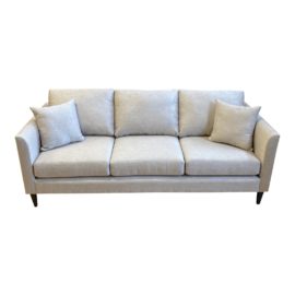 NEW Zozis Loft Klyne Parker Wheat Sofa. Original Price: $1,300