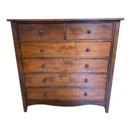 Contemporary Six Drawer Dresser