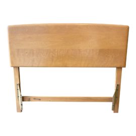 Twin Size Mid 20th Century Heywood Wakefield Sculptura Headboard