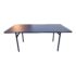 Woud Navy Blue Diagonal Dining Table. Original Price: $1,800