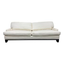 Pottery Barn Seabury Ivory Fabric Sofa. Original Price: $2,800