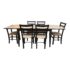 Calligaris Extendable Dining Table + Six Chairs Set