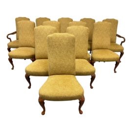 Hickory Chair Company Custom Dining Chairs - Set of 12. Original Price: $14,400