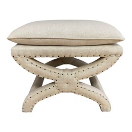 Restoration Hardware Toscane Nailhead Stool. Original Price: $695