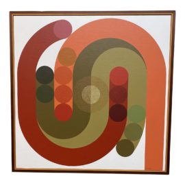 Mid 20th Century Larry William "Caltrans Study" Original Painting