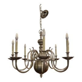 Hudson Valley Charleston Eight Arm Chandelier. Original Price: $3,300
