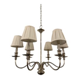 Visual Comfort Pimlico 6 Light Chandelier. Original Price: $1,430