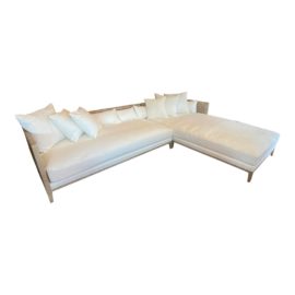 NEW Custom Byrd Two Piece Sectional. Original Price: $6,000
