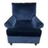 Hickory Chair Furniture Blue Velvet Arm Chair. Original Price: $3,654