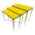 Custom Design Wood + Metal Nesting Tables - Set of 3