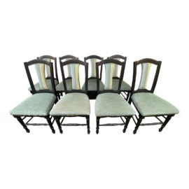 B & B Custom Interiors Dining Chairs, Set of Eight