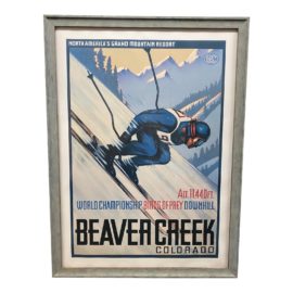 David McMaken Beaver Creek Village Framed Poster