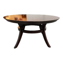 Dakota Jackson Round Extension Dining Table