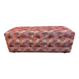 Custom Design Contemporary Tufted Ottoman