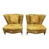 Donghia Geneva Custom Silk Chairs - a Pair. Original Price: $13,000