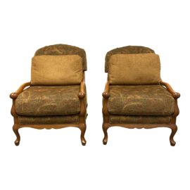 Impact International Open Frame European Lounge Chairs - a Pair